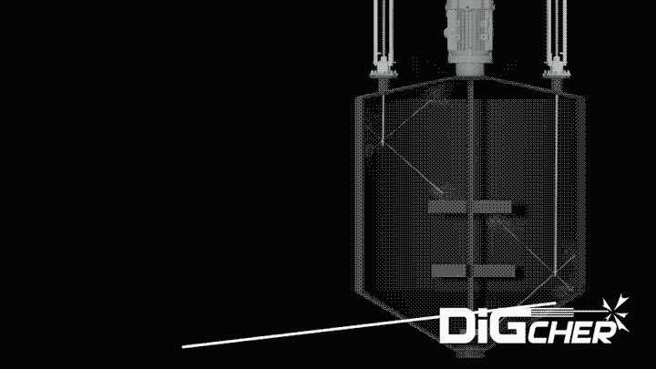 高壓水反應(yīng)釜360度清洗裝置