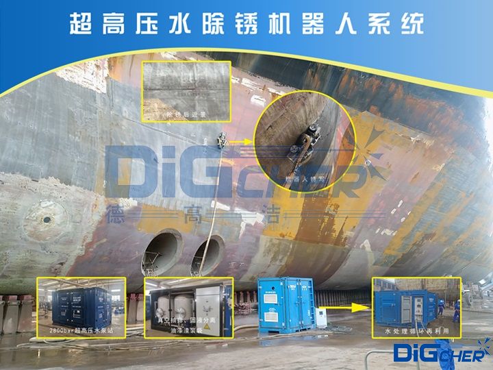 CR4D超高壓水船舶除銹機器人系統(tǒng)